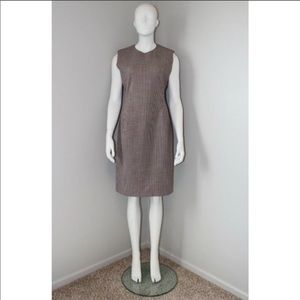 Theory Windowpane Check Dress Wear To Work Career